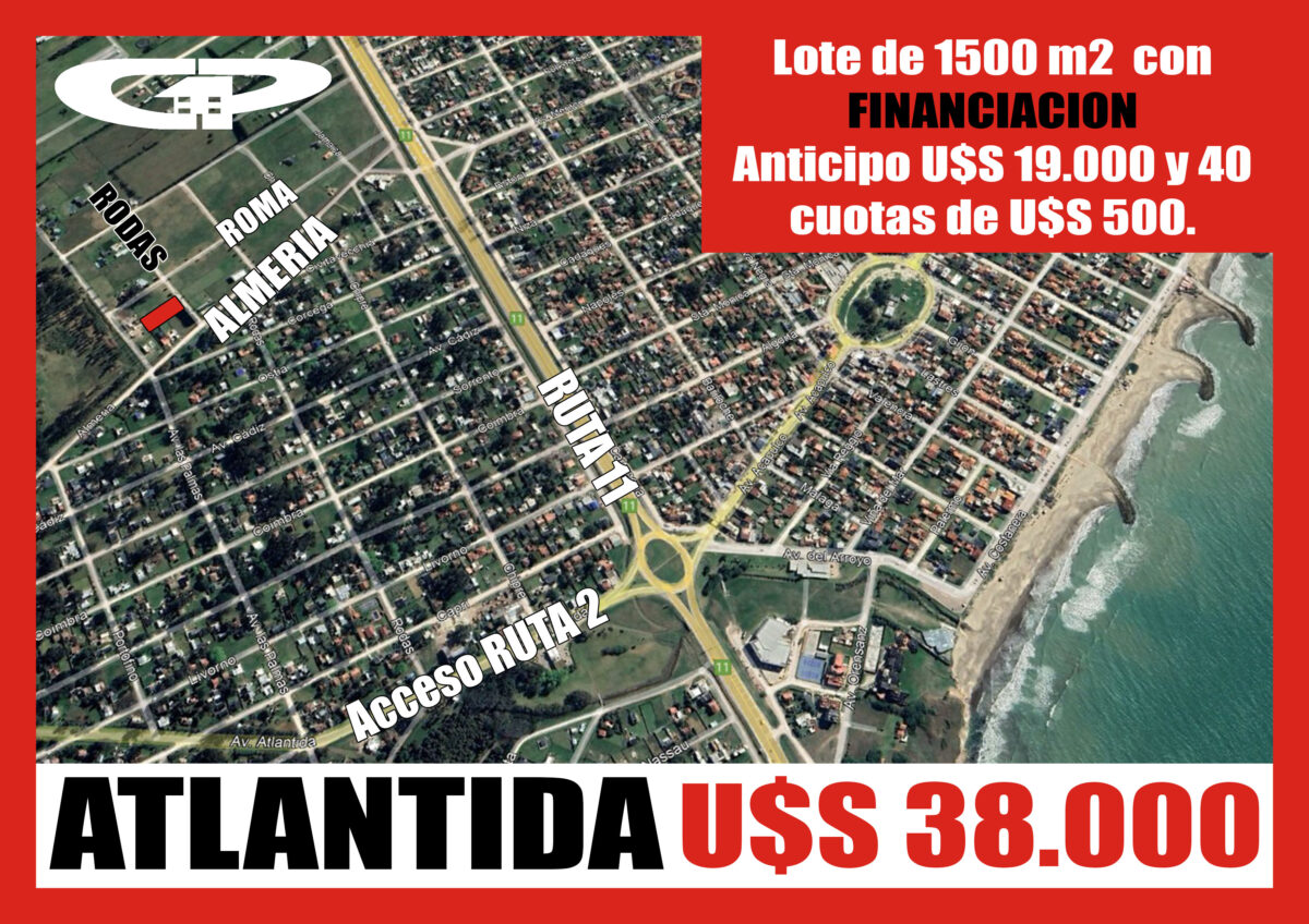 Lote Chacras 1500 m2