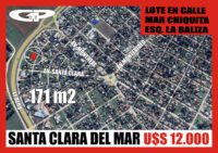 Mar Chiquita esq La Baliza 232 5