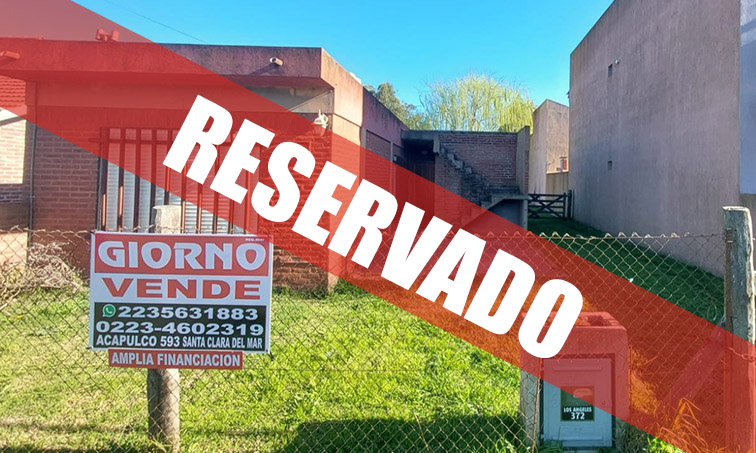 Modelo VENDIDO RESERVADO