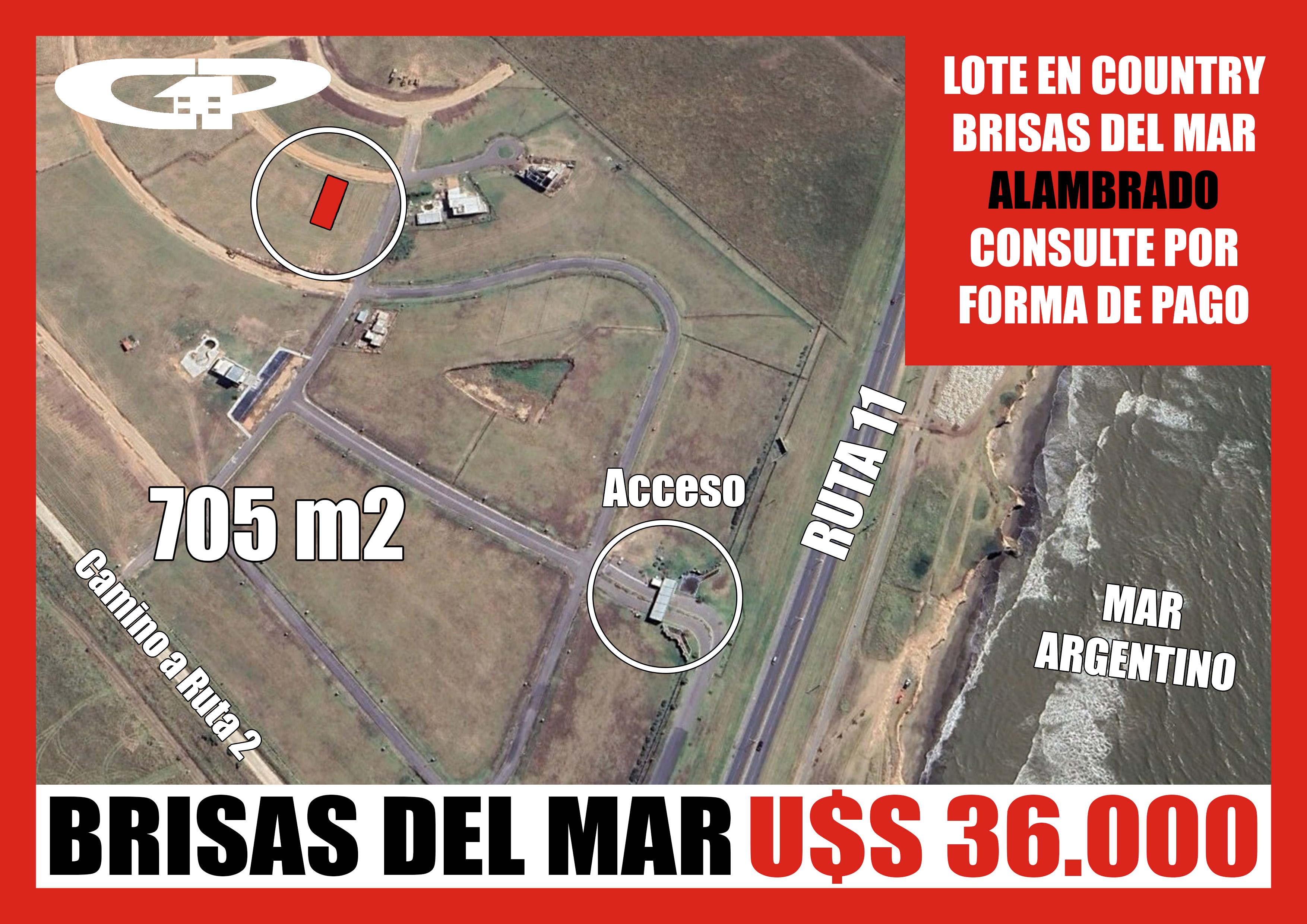 Lote 107 Brisas del mar